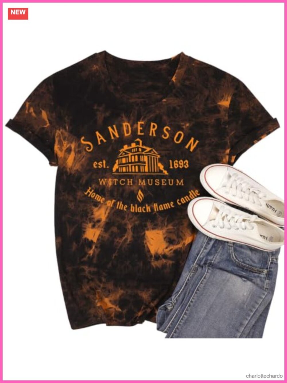 Hocus Pocus Halloween Tee - Sanderson Sisters Graphic T-Shirt for Women Soft
